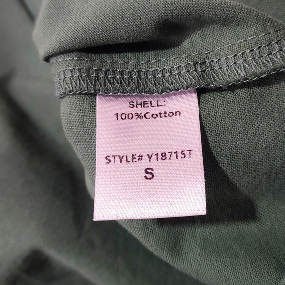 Pomander Place Tuckernuck Polly Dress Green Knee Length Boxy Minimalist Size S - Picture 9 of 11